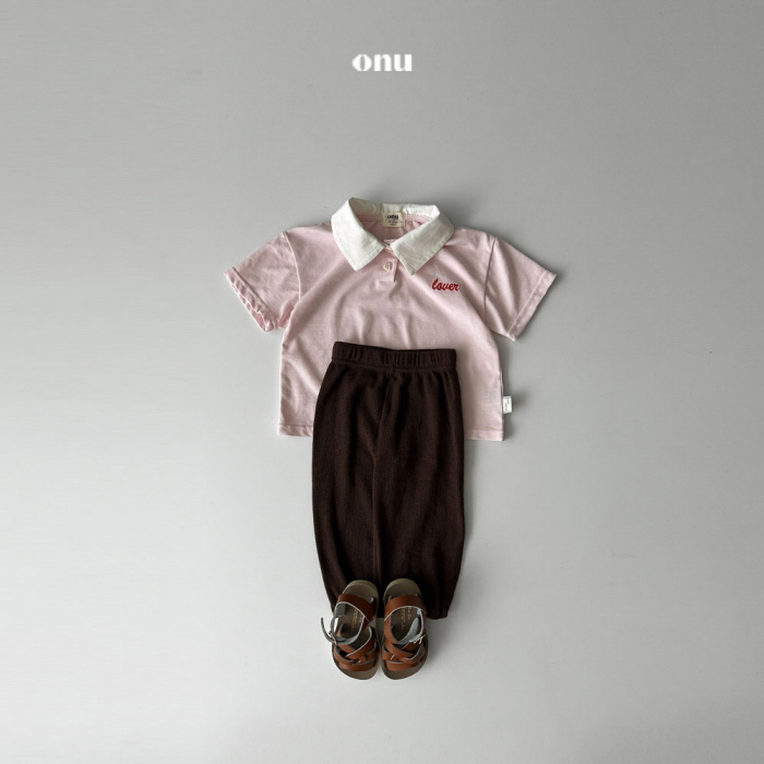Onu - Korean Children Fashion - #magicofchildhood - PK Collar Tee - 5