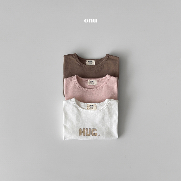 Onu - Korean Children Fashion - #minifashionista - Hug Tee - 2
