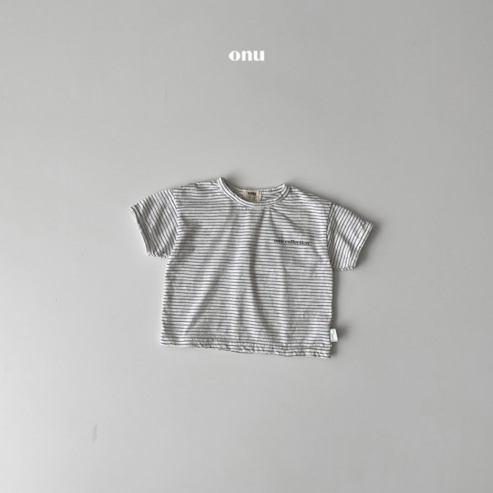 Onu - Korean Children Fashion - #minifashionista - Slab Stripe Tee - 11