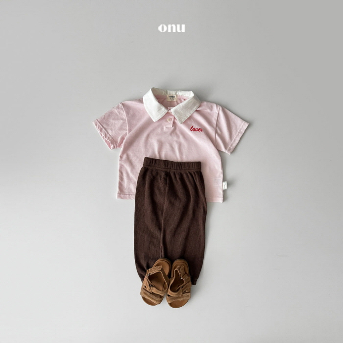 Onu - Korean Children Fashion - #minifashionista - PK Collar Tee - 6
