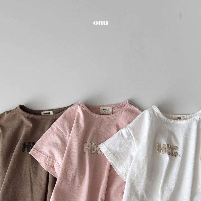 Onu - Korean Children Fashion - #prettylittlegirls - Hug Tee - 3