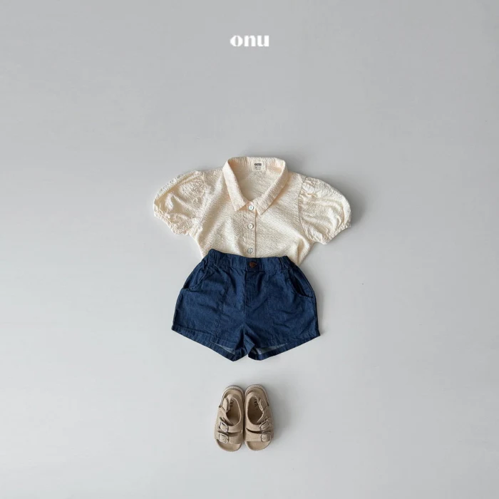 Onu - Korean Children Fashion - #prettylittlegirls - Frill Blouse - 2