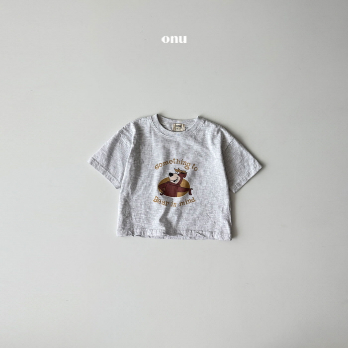Onu - Korean Children Fashion - #prettylittlegirls - Something Bear Tee - 9