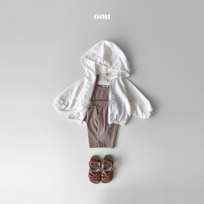 Onu - Korean Children Fashion - #todddlerfashion - Milky Top Bottom Set - 5
