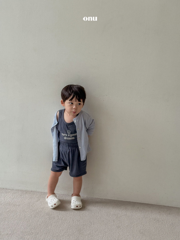 Onu - Korean Children Fashion - #toddlerclothing - Mochi Top Bottom Set - 10