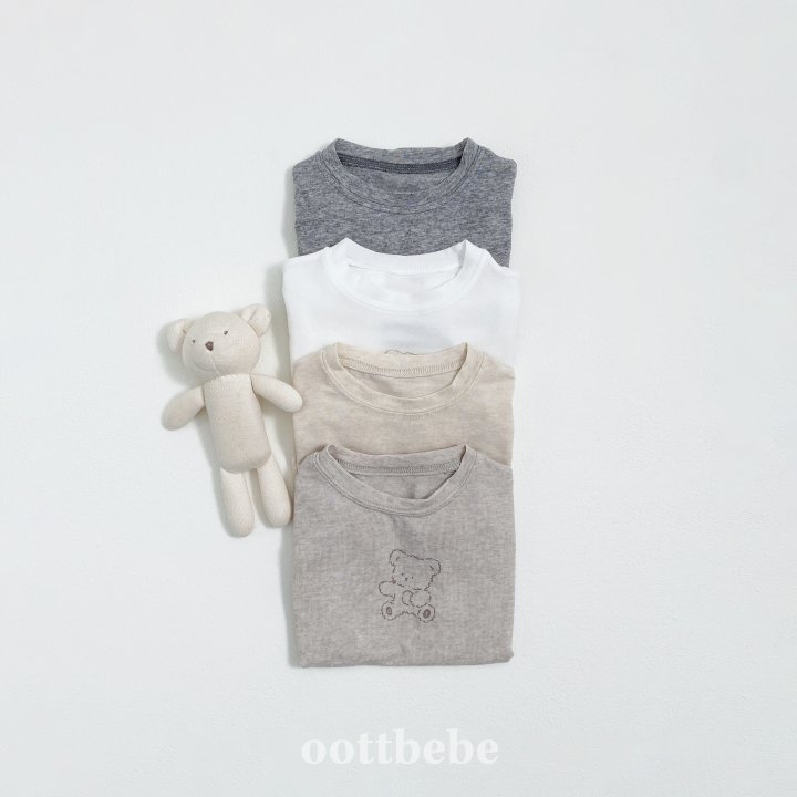Oott Bebe - Korean Baby Fashion - #babyboutiqueclothing - Nupi Short Sleeve Suit - 6