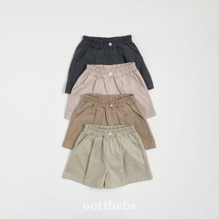 Oott Bebe - Korean Baby Fashion - #babyclothing - Pigment Pintuck Pants
