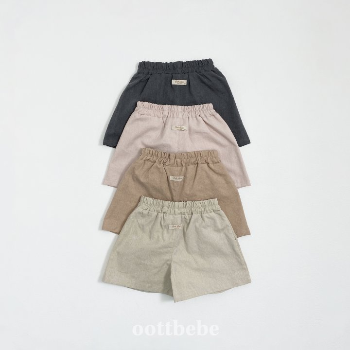 Oott Bebe - Korean Baby Fashion - #babyfashion - Pigment Pintuck Pants - 2