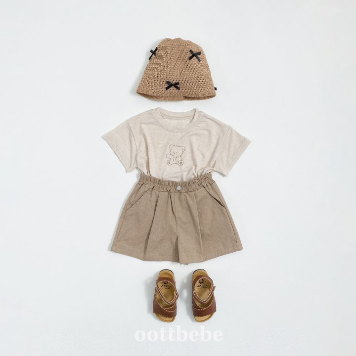 Oott Bebe - Korean Baby Fashion - #babyfashion - Noopi Short Sleeve Tee - 3