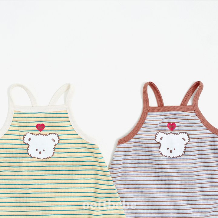 Oott Bebe - Korean Baby Fashion - #babygirlfashion - Bead Waffle Suit - 5