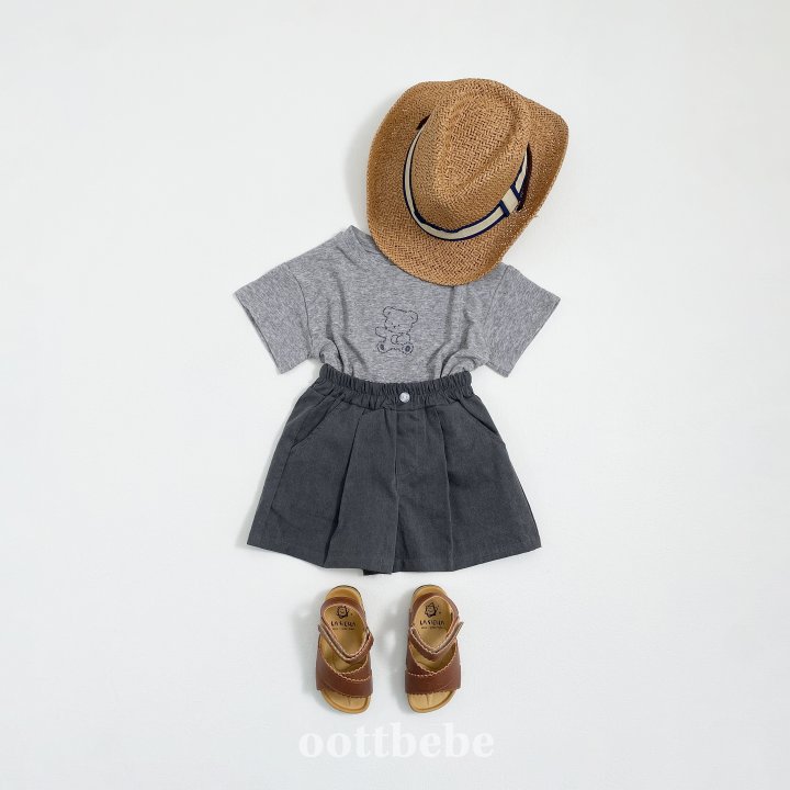 Oott Bebe - Korean Baby Fashion - #babylifestyle - Noopi Short Sleeve Tee - 6