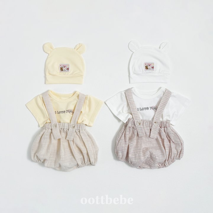 Oott Bebe - Korean Baby Fashion - #babylifestyle - Low Suspender Bloomer