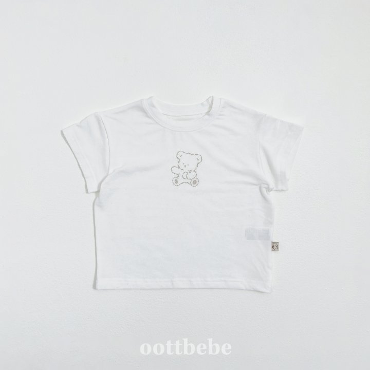 Oott Bebe - Korean Baby Fashion - #babyootd - Noopi Short Sleeve Tee - 8