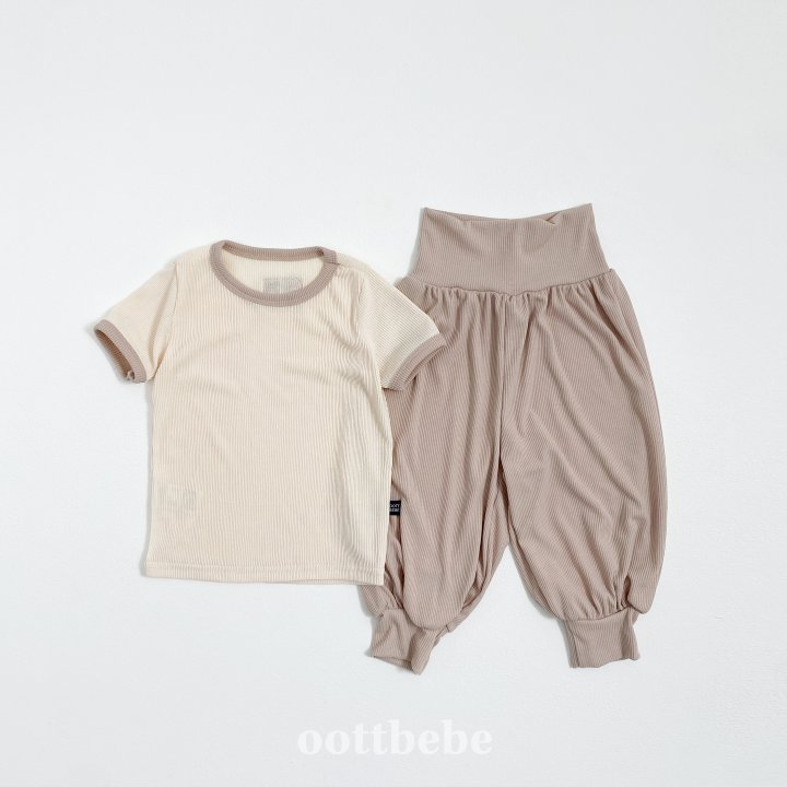 Oott Bebe - Korean Baby Fashion - #babyootd - Ice Cream Easywear - 5