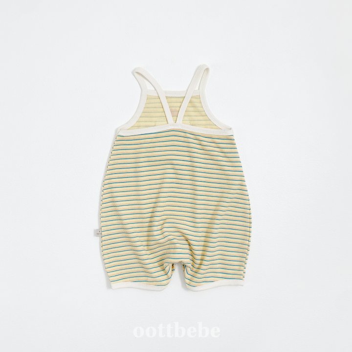 Oott Bebe - Korean Baby Fashion - #babyootd - Bead Waffle Suit - 8