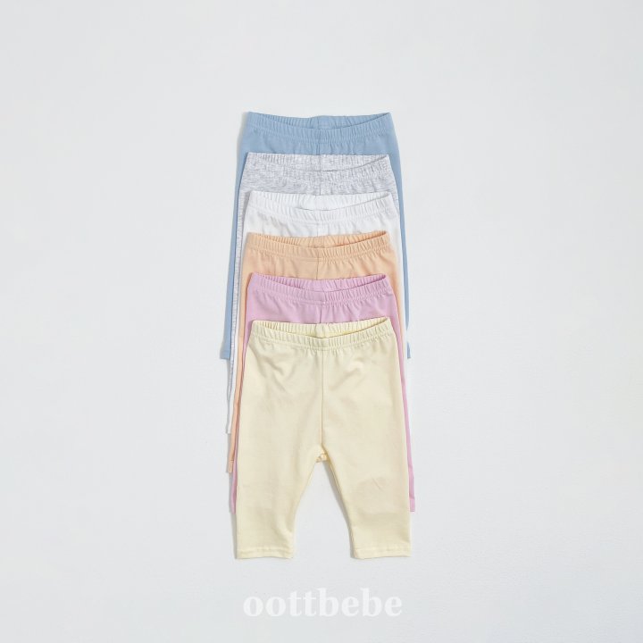 Oott Bebe - Korean Baby Fashion - #babyoutfit - I Love Leggings - 2