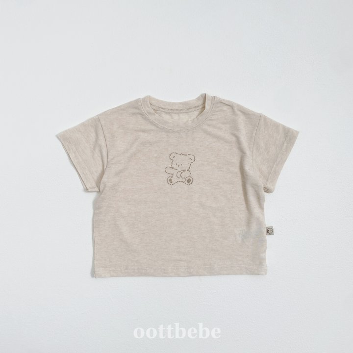 Oott Bebe - Korean Baby Fashion - #babyoutfit - Noopi Short Sleeve Tee - 9