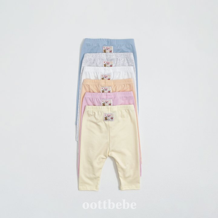 Oott Bebe - Korean Baby Fashion - #babywear - I Love Leggings - 3