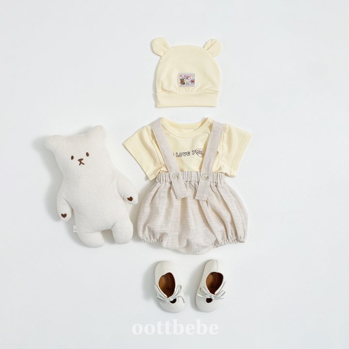 Oott Bebe - Korean Baby Fashion - #babywear - Low Suspender Bloomer - 6