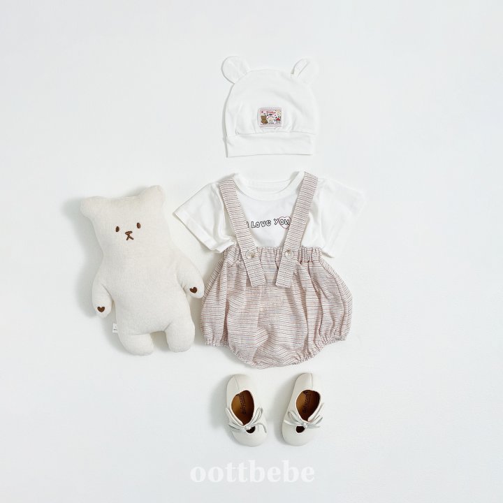 Oott Bebe - Korean Baby Fashion - #onlinebabyboutique - Low Suspender Bloomer - 7