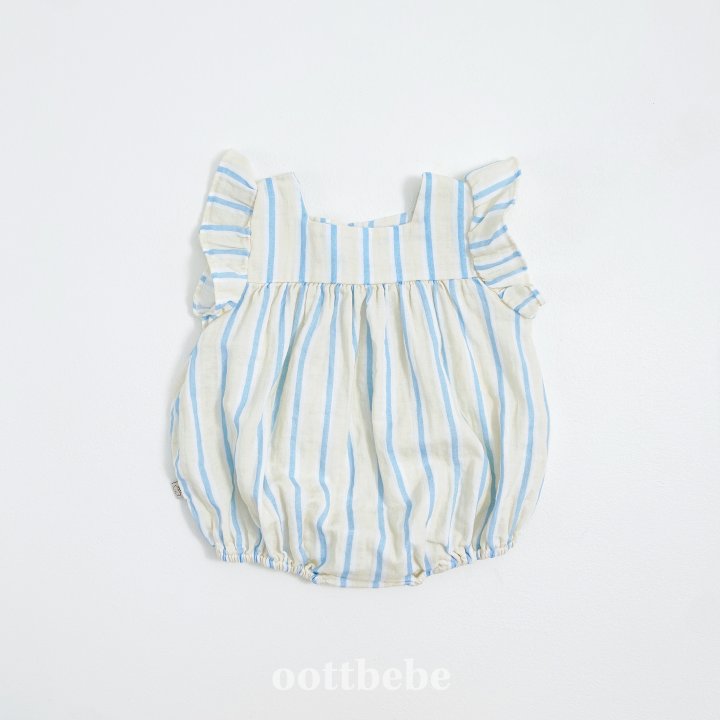 Oott Bebe - Korean Baby Fashion - #smilingbaby - Melona Frill Suit - 6
