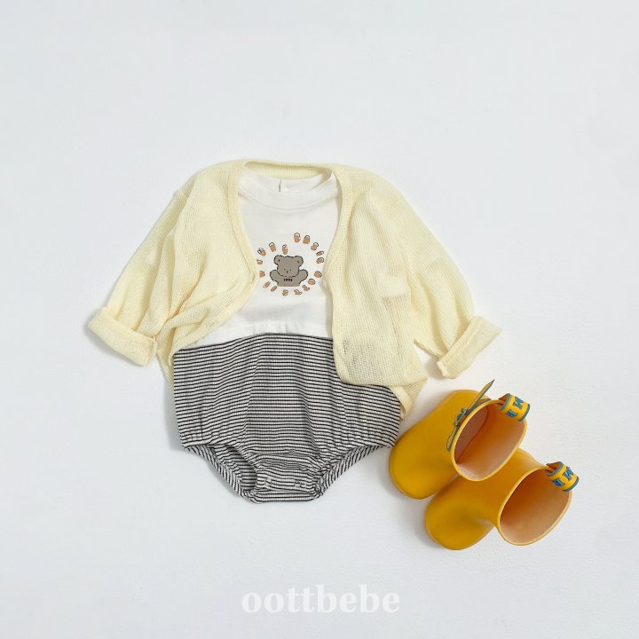 Oott Bebe - Korean Children Fashion - #Kfashion4kids - Hawaiian Summer Cardigan - 5
