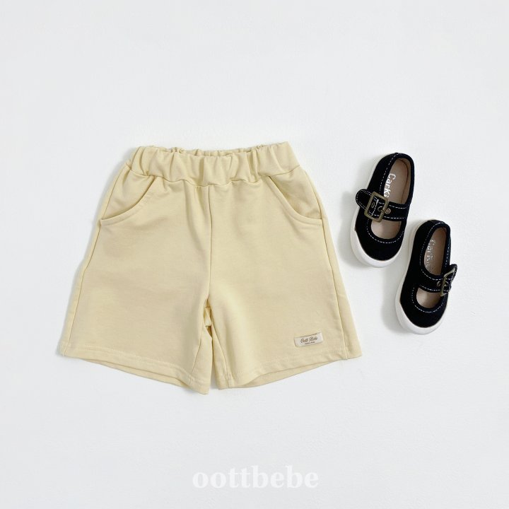 Oott Bebe - Korean Children Fashion - #Kfashion4kids - Jelly Modal Terry Shorts - 7