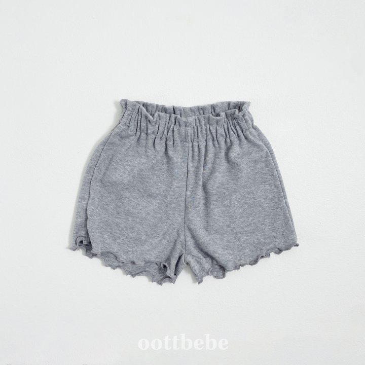Oott Bebe - Korean Children Fashion - #Kfashion4kids - Shiny Frill Pants - 3