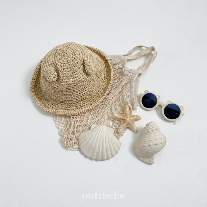 Oott Bebe - Korean Children Fashion - #childofig - Bear Bucket Hat - 3