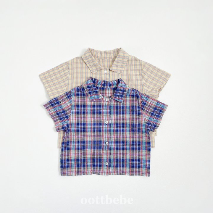 Oott Bebe - Korean Children Fashion - #childofig - Vintage Shirt - 6