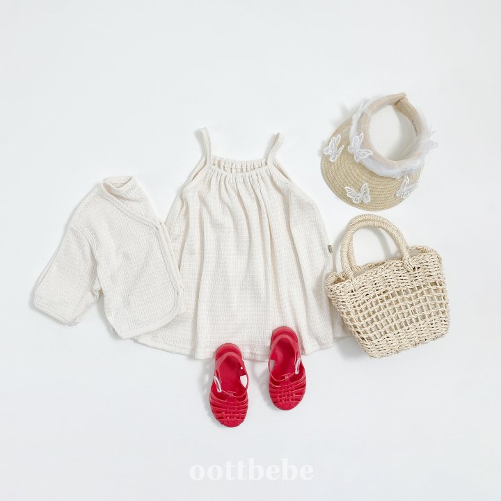 Oott Bebe - Korean Children Fashion - #childofig - Rose Dress Set - 5
