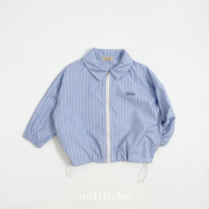 Oott Bebe - Korean Children Fashion - #childofig - Pose Collar Windbreaker - 5