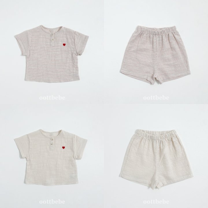 Oott Bebe - Korean Children Fashion - #childofig - Low Top Bottom Set - 9
