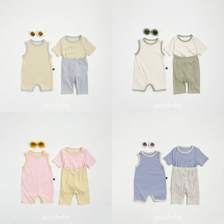 Oott Bebe - Korean Children Fashion - #childrensboutique - Sweet Rib Easywear - 11
