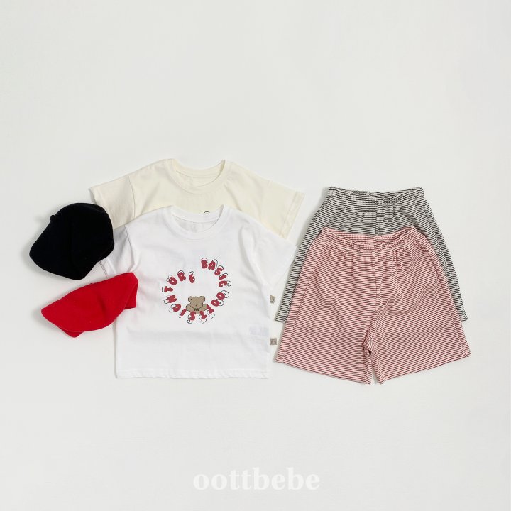 Oott Bebe - Korean Children Fashion - #childrensboutique - Oti Signature Top Bottom Set - 9