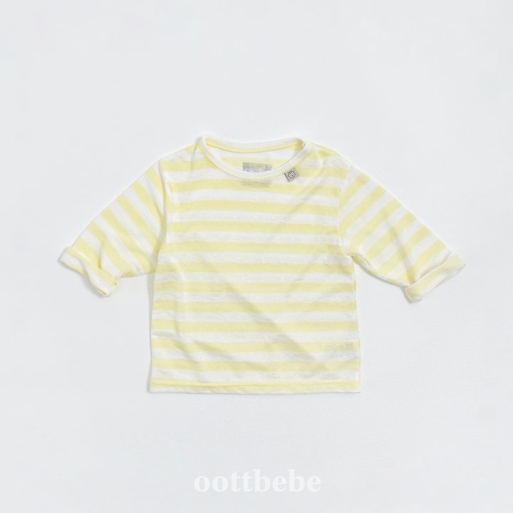 Oott Bebe - Korean Children Fashion - #childrensboutique - Swimmer Long Sleeve Tee - 7