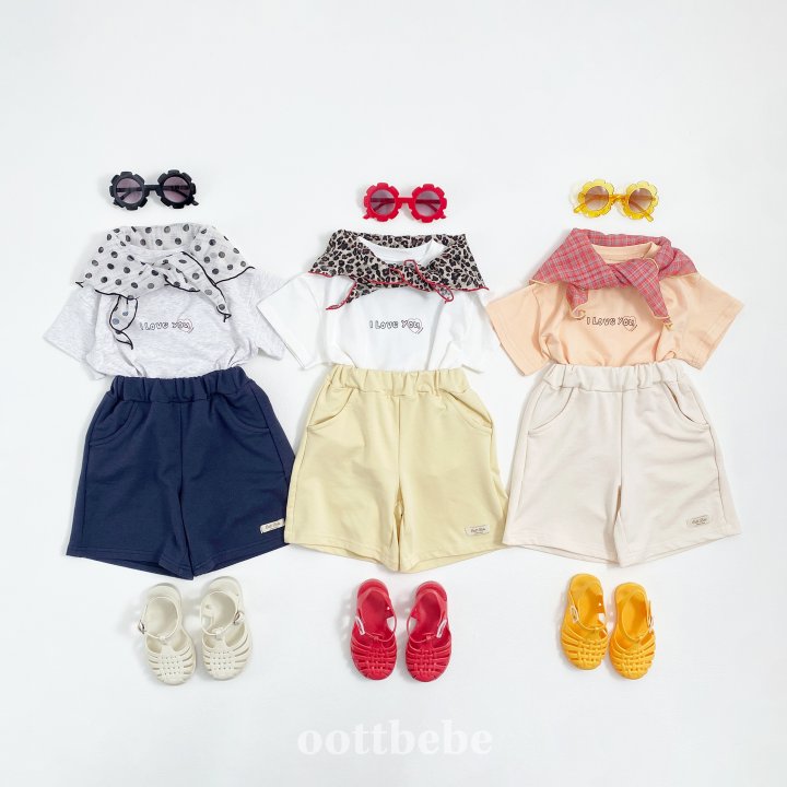 Oott Bebe - Korean Children Fashion - #designkidswear - Jelly Modal Terry Shorts