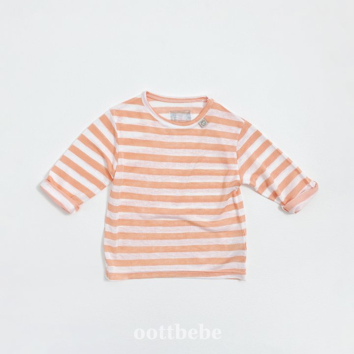 Oott Bebe - Korean Children Fashion - #designkidswear - Swimmer Long Sleeve Tee - 8