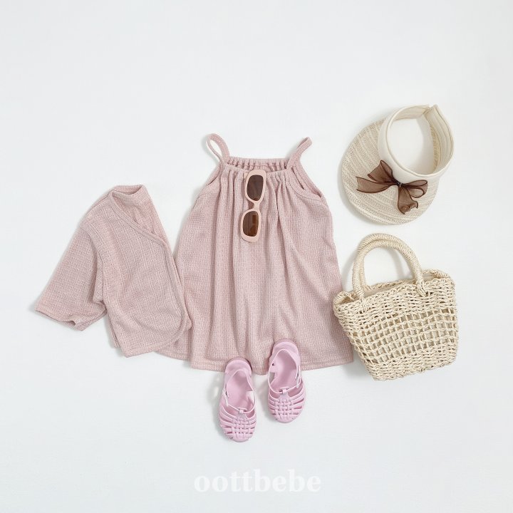 Oott Bebe - Korean Children Fashion - #designkidswear - Rose Dress Set - 7