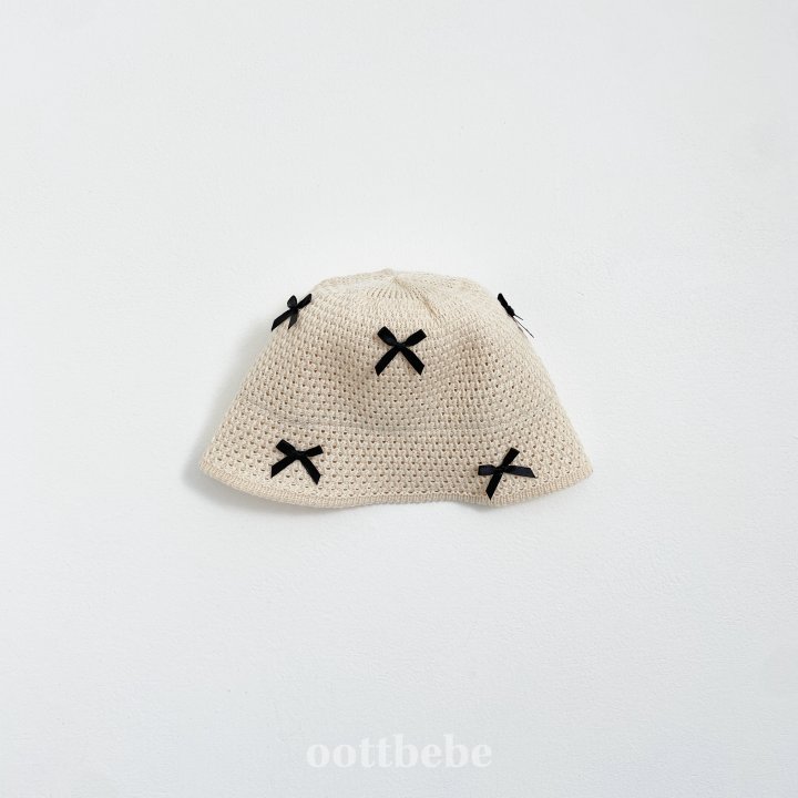 Oott Bebe - Korean Children Fashion - #discoveringself - Ribbon Bucket Hat - 5