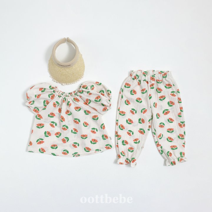 Oott Bebe - Korean Children Fashion - #discoveringself - Cozy Volume Set - 6