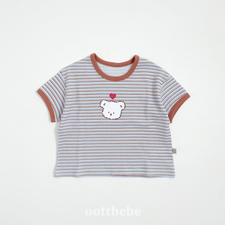 Oott Bebe - Korean Children Fashion - #fashionkids - Bead Waffle Set - 7