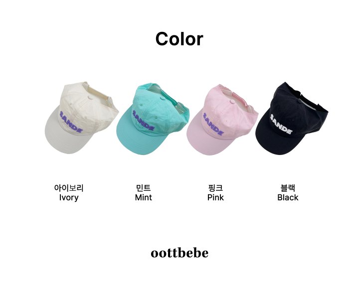 Oott Bebe - Korean Children Fashion - #kidsshorts - Sand Half Cap - 9