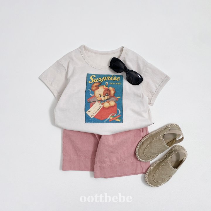 Oott Bebe - Korean Children Fashion - #kidsstore - Vintage Post Tee - 10