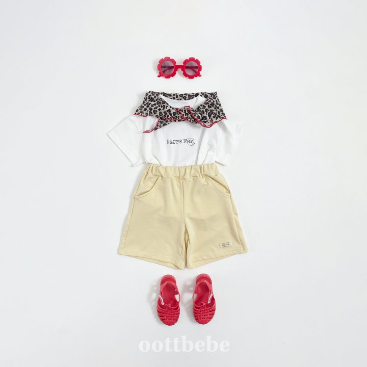 Oott Bebe - Korean Children Fashion - #kidsstore - Jelly Modal Terry Shorts - 5