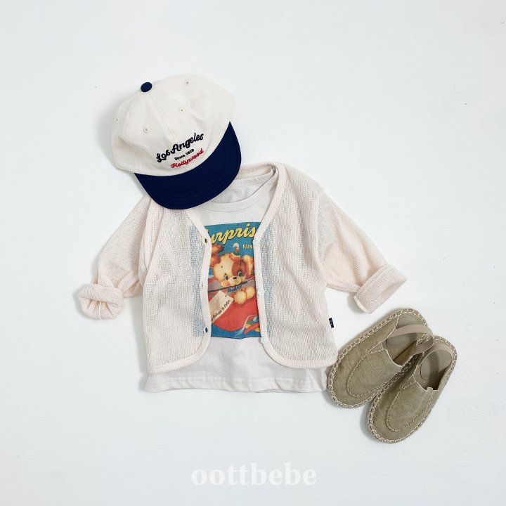 Oott Bebe - Korean Children Fashion - #kidsstore - Hawaiian Summer Cardigan - 4