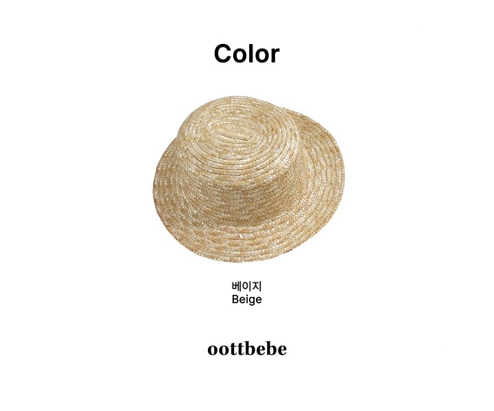 Oott Bebe - Korean Children Fashion - #kidzfashiontrend - Farmer Straw - 6