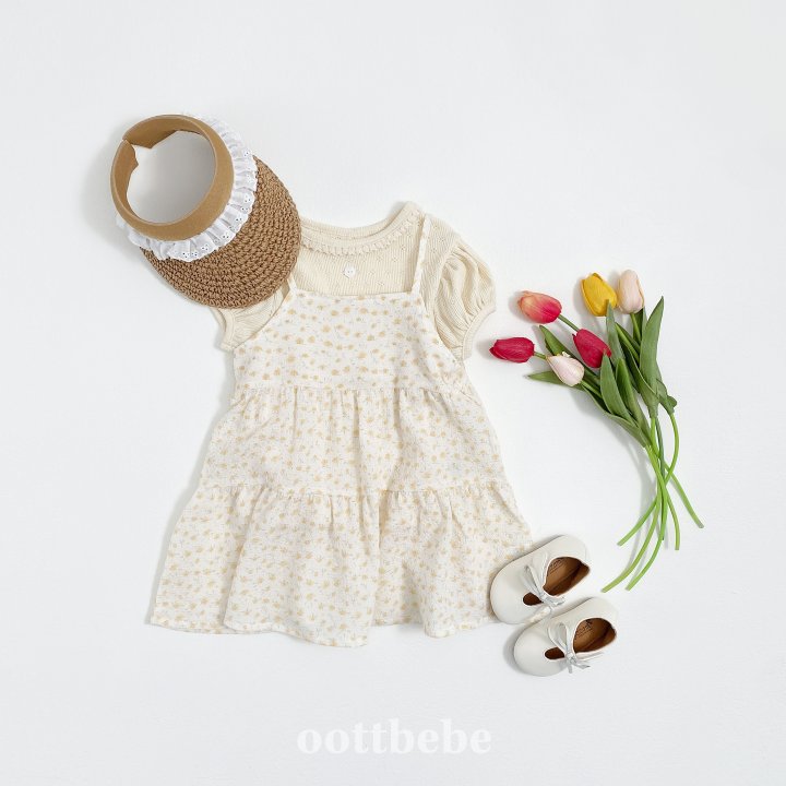 Oott Bebe - Korean Children Fashion - #kidzfashiontrend - Rosy Dress - 9
