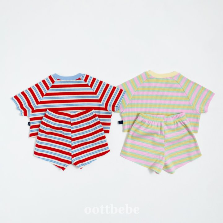 Oott Bebe - Korean Children Fashion - #kidzfashiontrend - Heart Set - 6