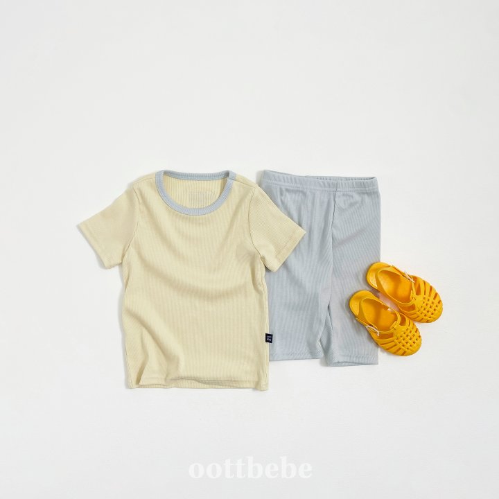 Oott Bebe - Korean Children Fashion - #littlefashionista - Sweet Rib Easywear - 3